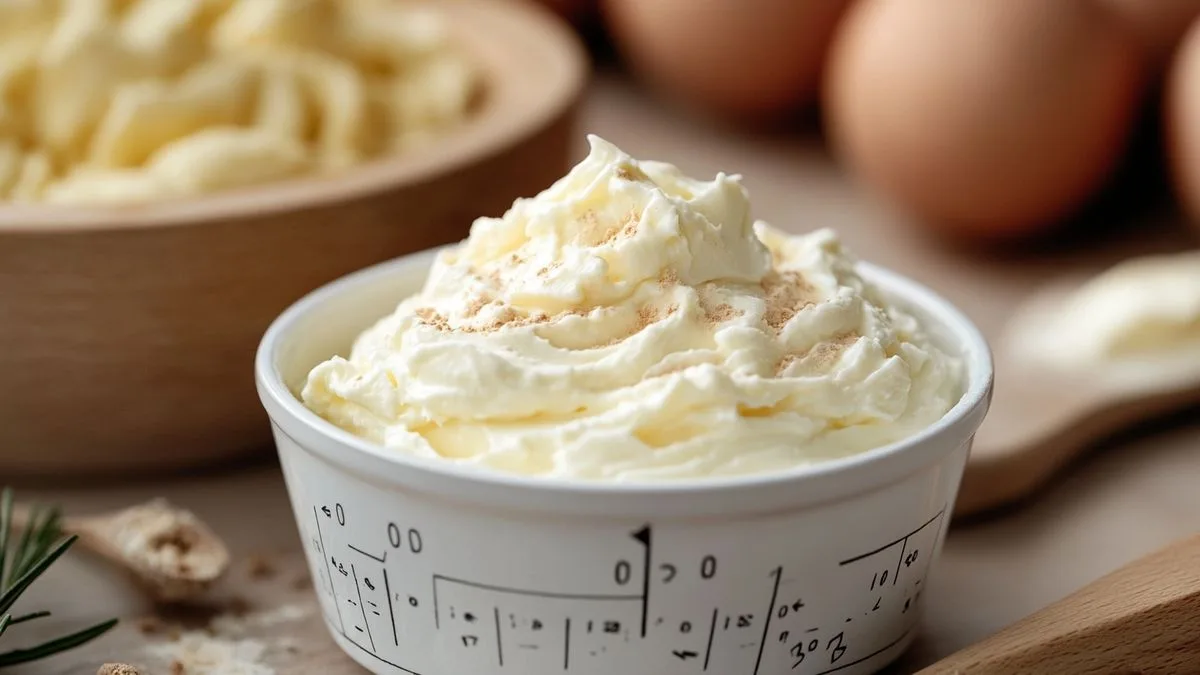 Regulation of whole cream portions