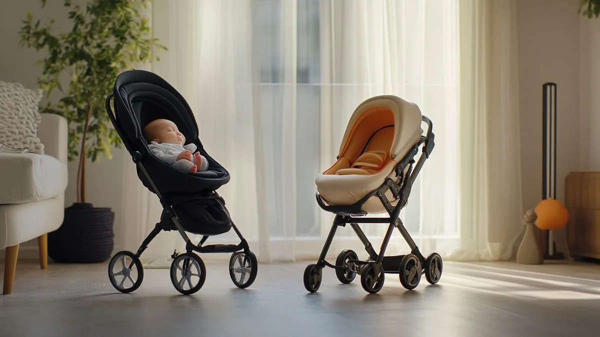 Le cosy : À quel moment est-il temps de passer à la poussette et jusqu'à quel âge l'utiliser ?