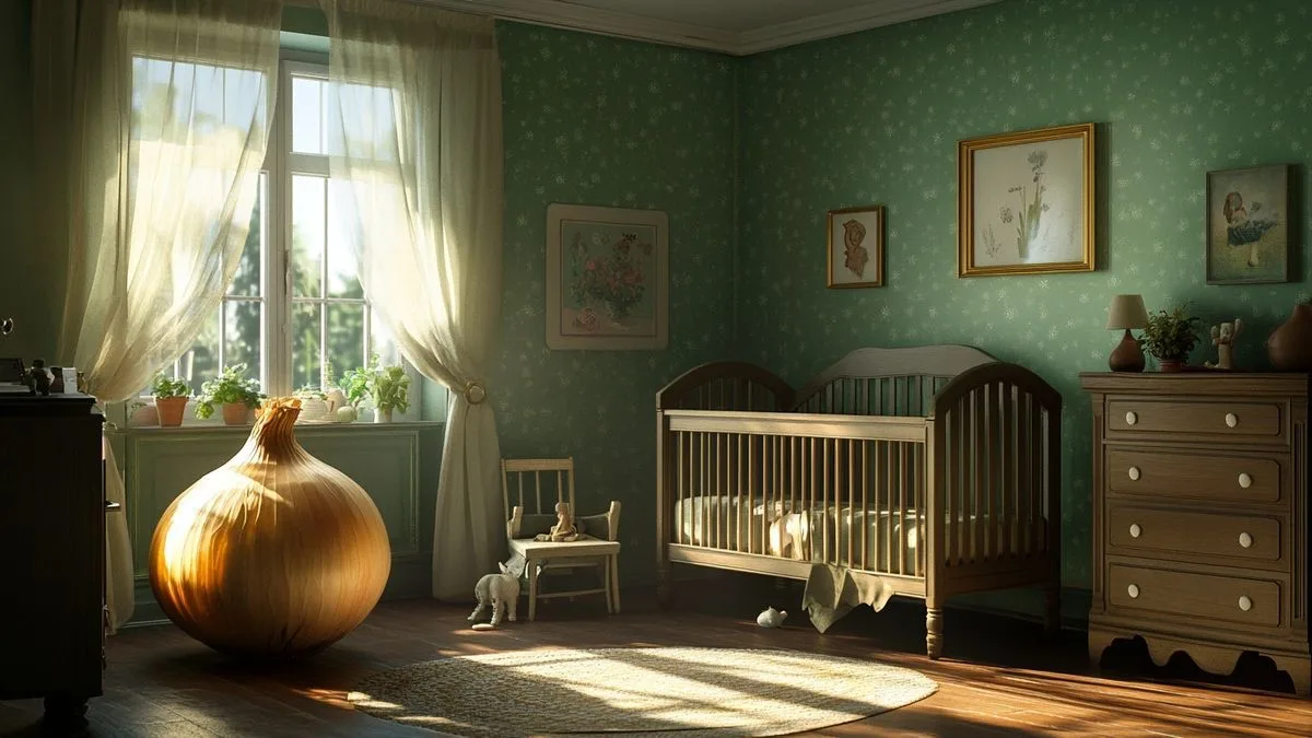 Les avantages surprenants de l'oignon placé sous le lit pour améliorer le sommeil des bébés