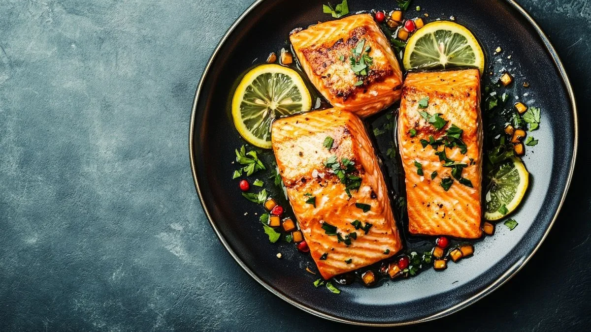 Fleisch und Fisch