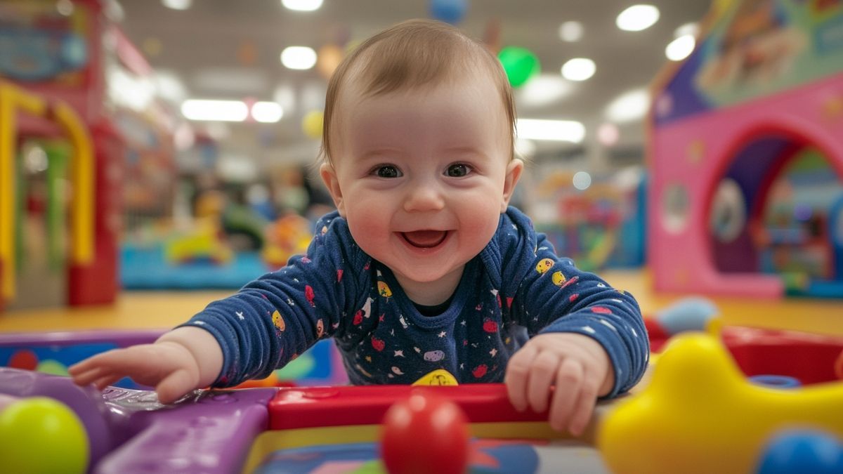 De 7 à 9 mois : l'exploration autonome