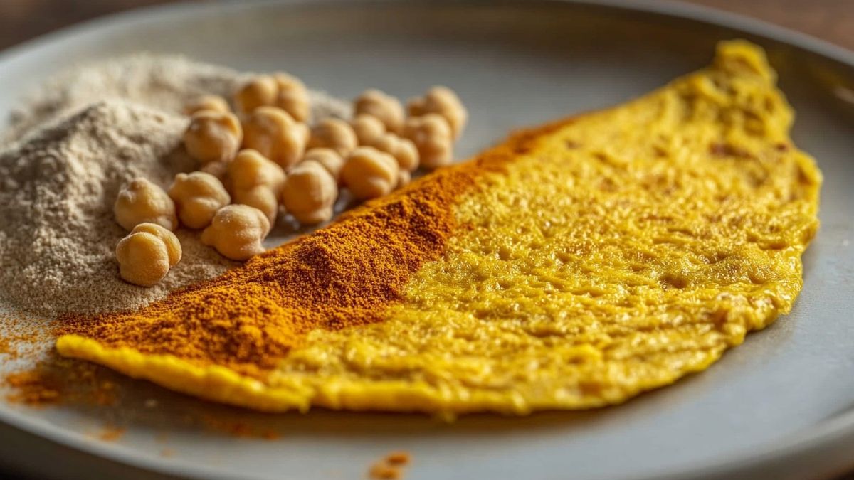 Omelette vegan : un délice à personnaliser