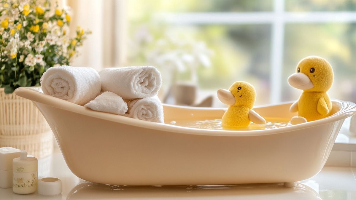 Quelle est la température idéale pour le bain de votre bébé ?
