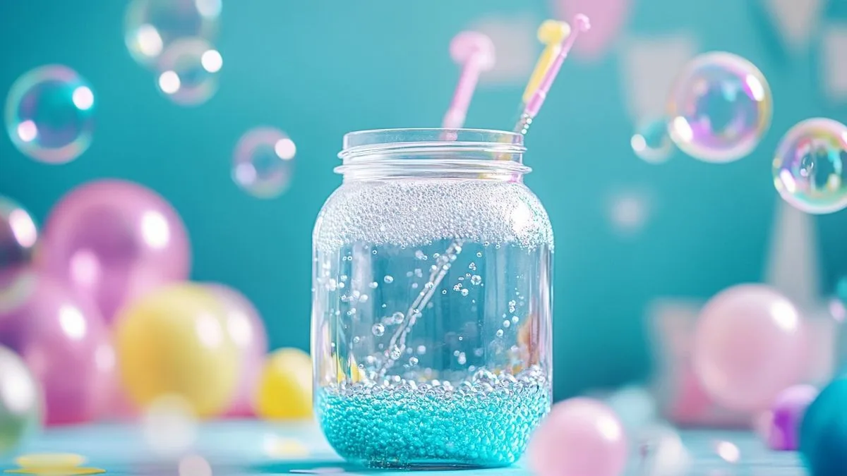 Fabriquez votre propre solution à bulles : un guide DIY