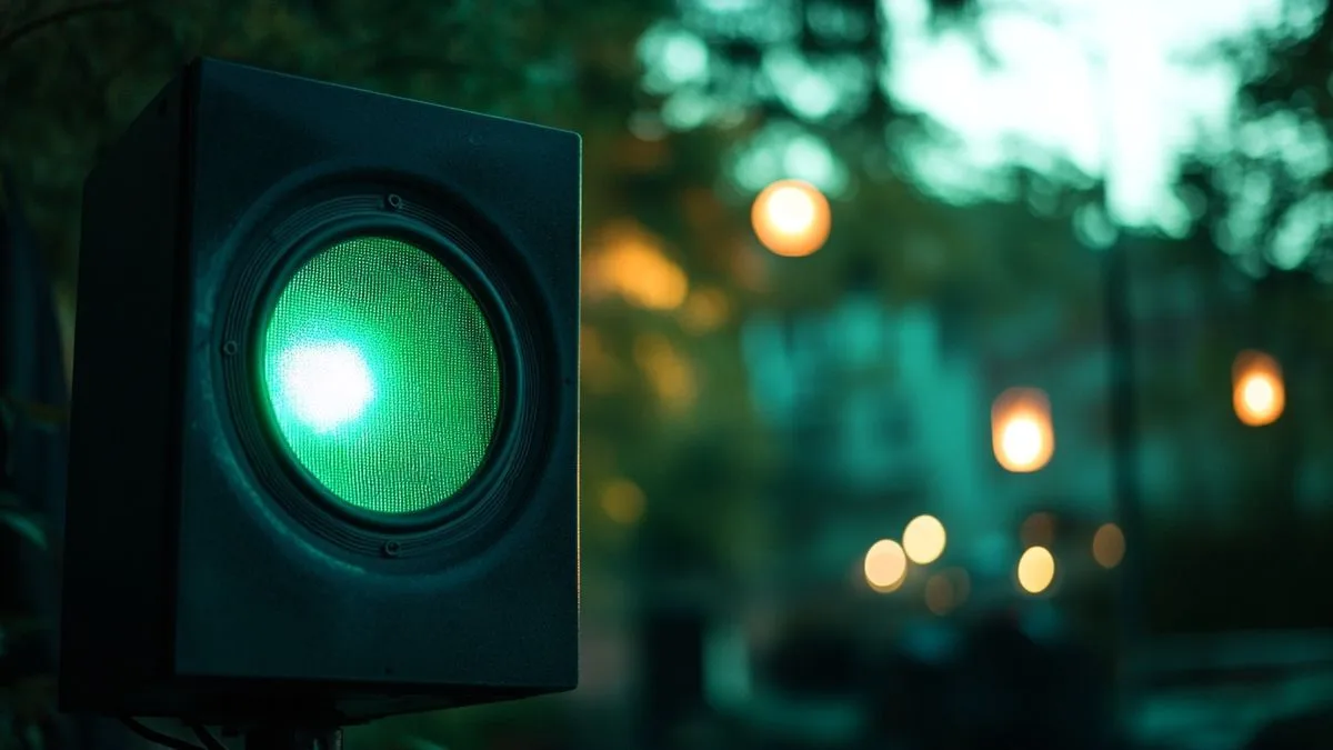 The importance of green light loudspeakers in event safety